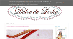 Desktop Screenshot of dulce-de-leche.eu